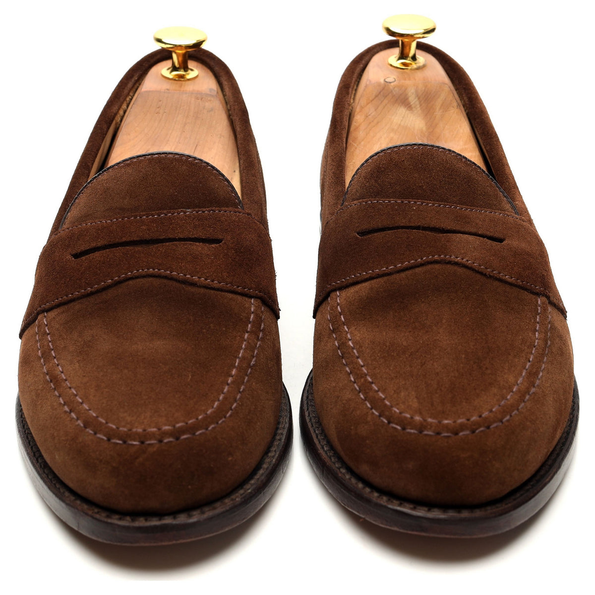 &#39;Eton&#39; Brown Suede Loafer UK 5.5 F