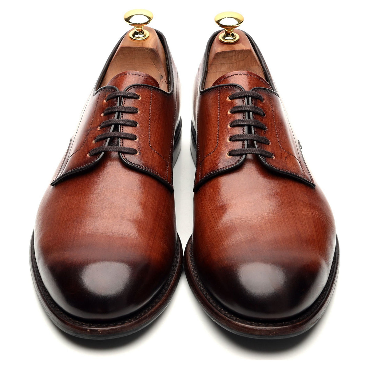 Design &#39;Stubbs&#39; Brown Derby UK 9.5 F