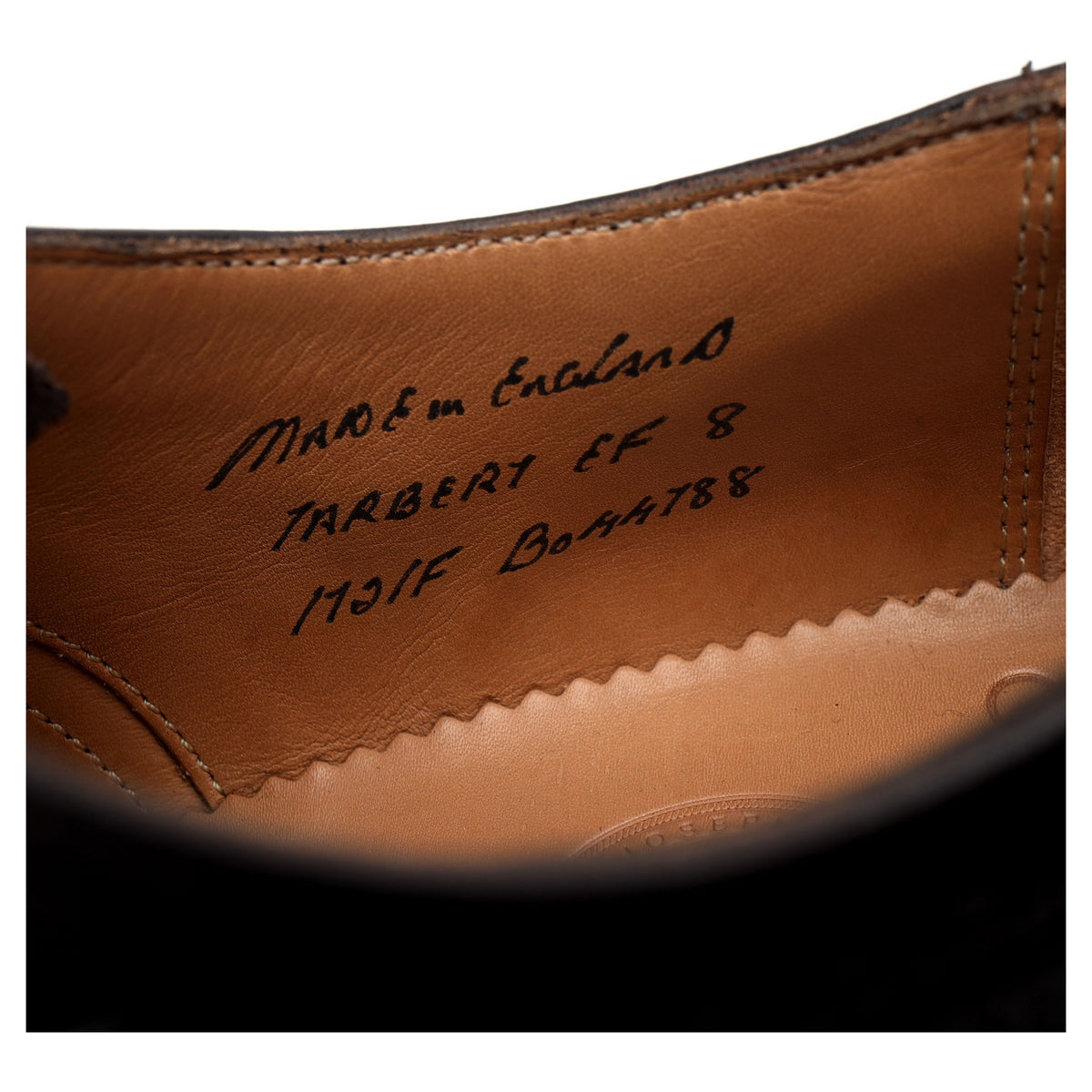 &#39;Tarbert&#39; Dark Brown Oxford Brogues UK 8 F