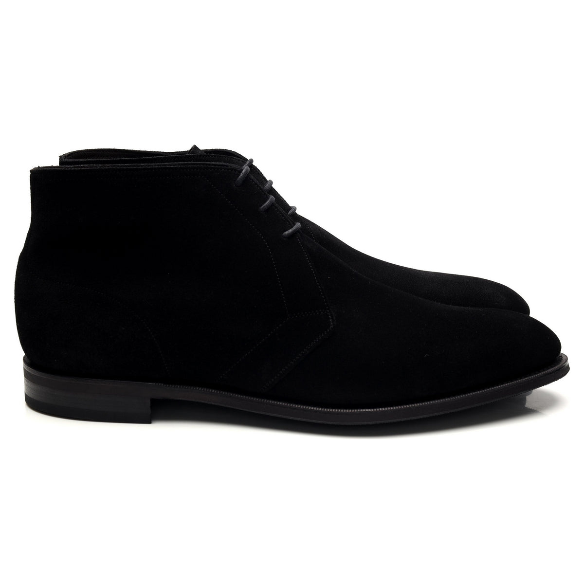 &#39;Shanklin&#39; Black Suede Chukka Boots UK 9.5 E