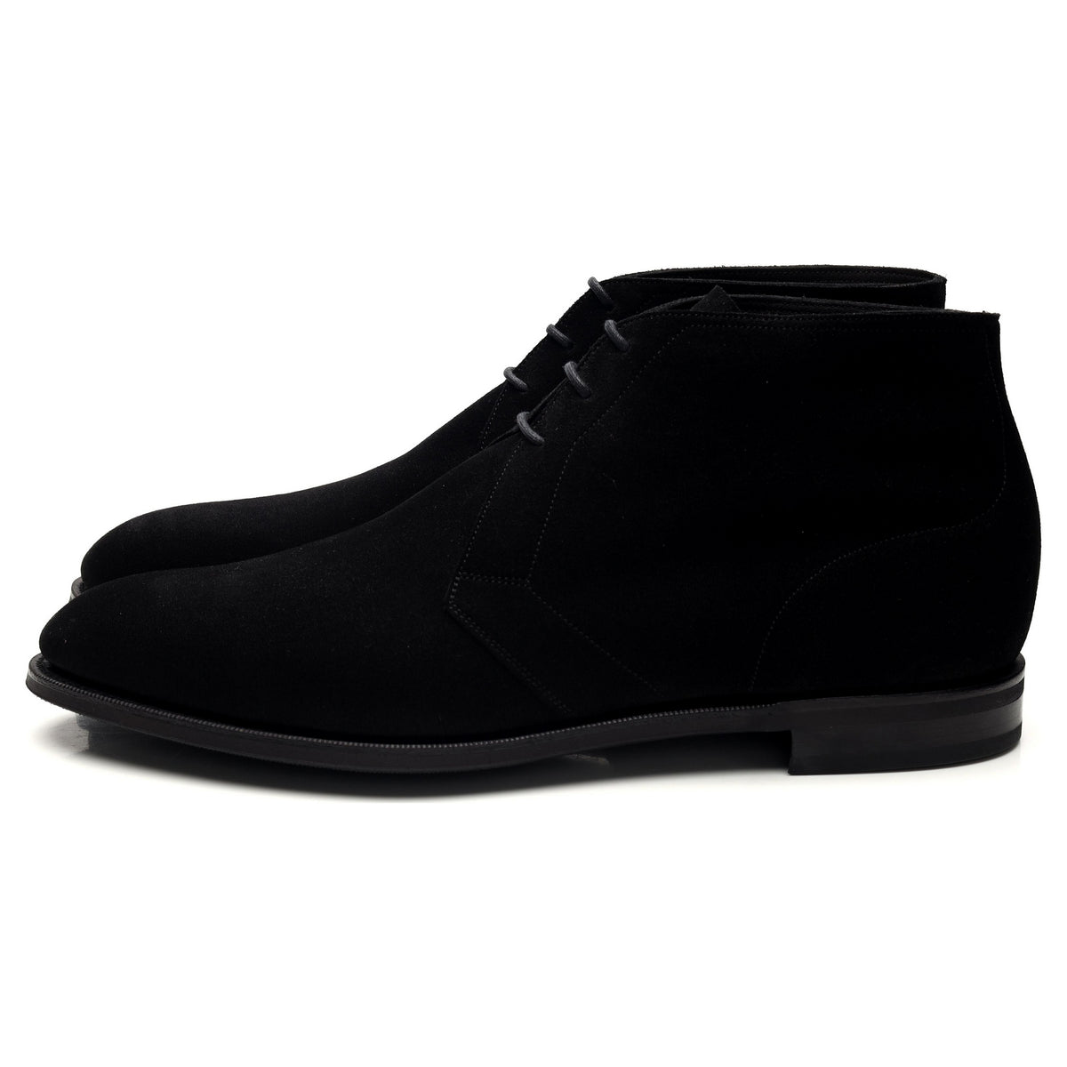 &#39;Shanklin&#39; Black Suede Chukka Boots UK 9.5 E