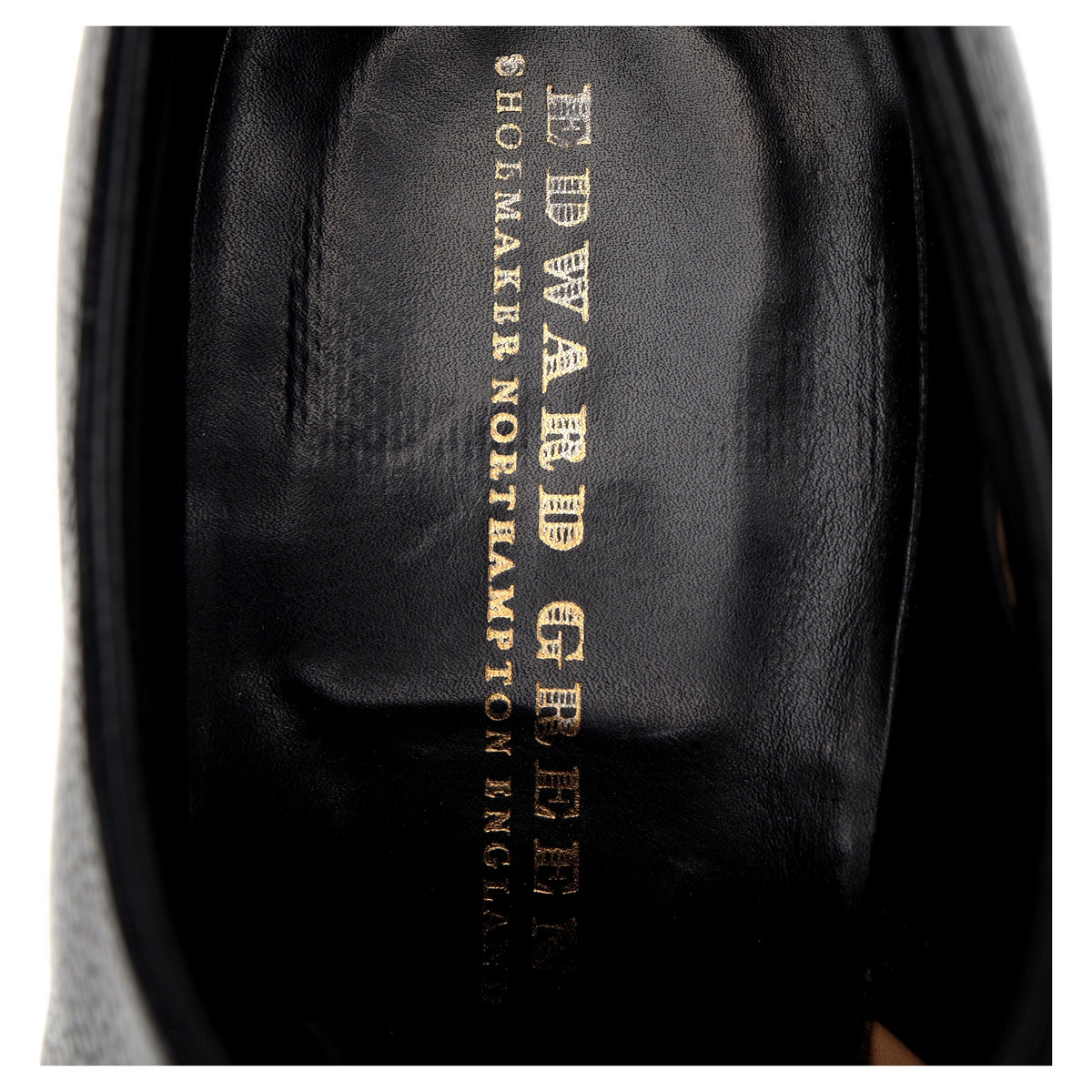 &#39;Cumberland&#39; Black Leather Derby UK 9.5 F