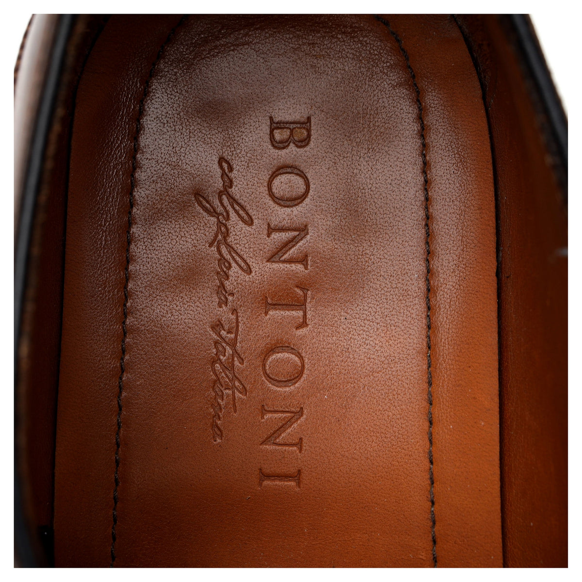 &#39;Bruciato Tiziano&#39; Brown Leather Oxford Brogues UK 11 EU 45