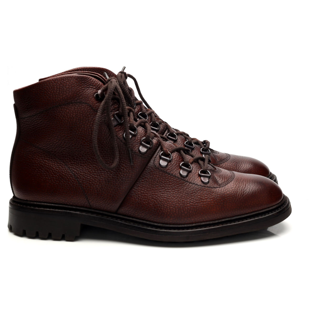 1880 &#39;Hiker&#39; Oxblood Grain Leather Boot UK 8.5 F