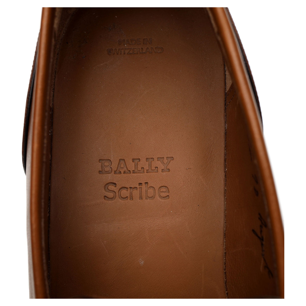 Scribe Tan Brown Leather Loafer UK 8 E