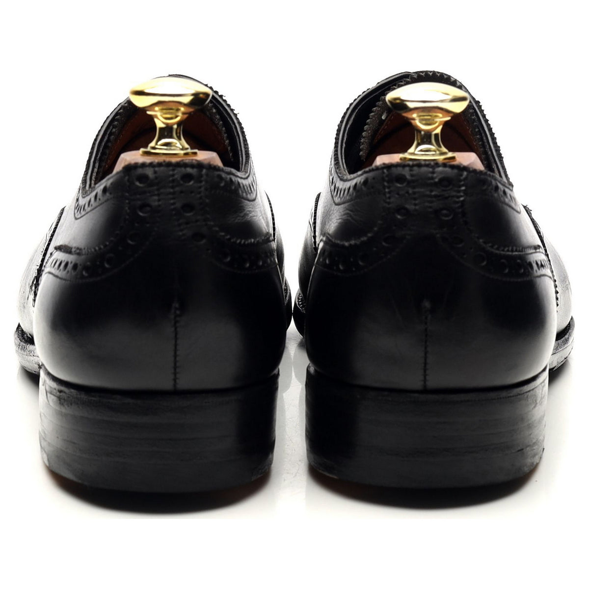 Wildsmith Black Leather Oxford Brogues UK 8 D