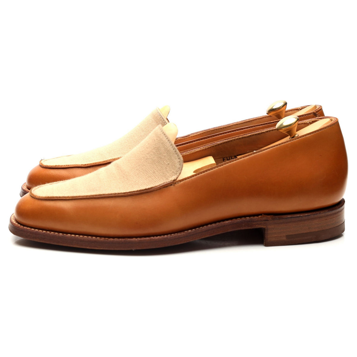 Women&#39;s &#39;Fulmer&#39; Tan Brown Leather Loafers UK 4.5 C