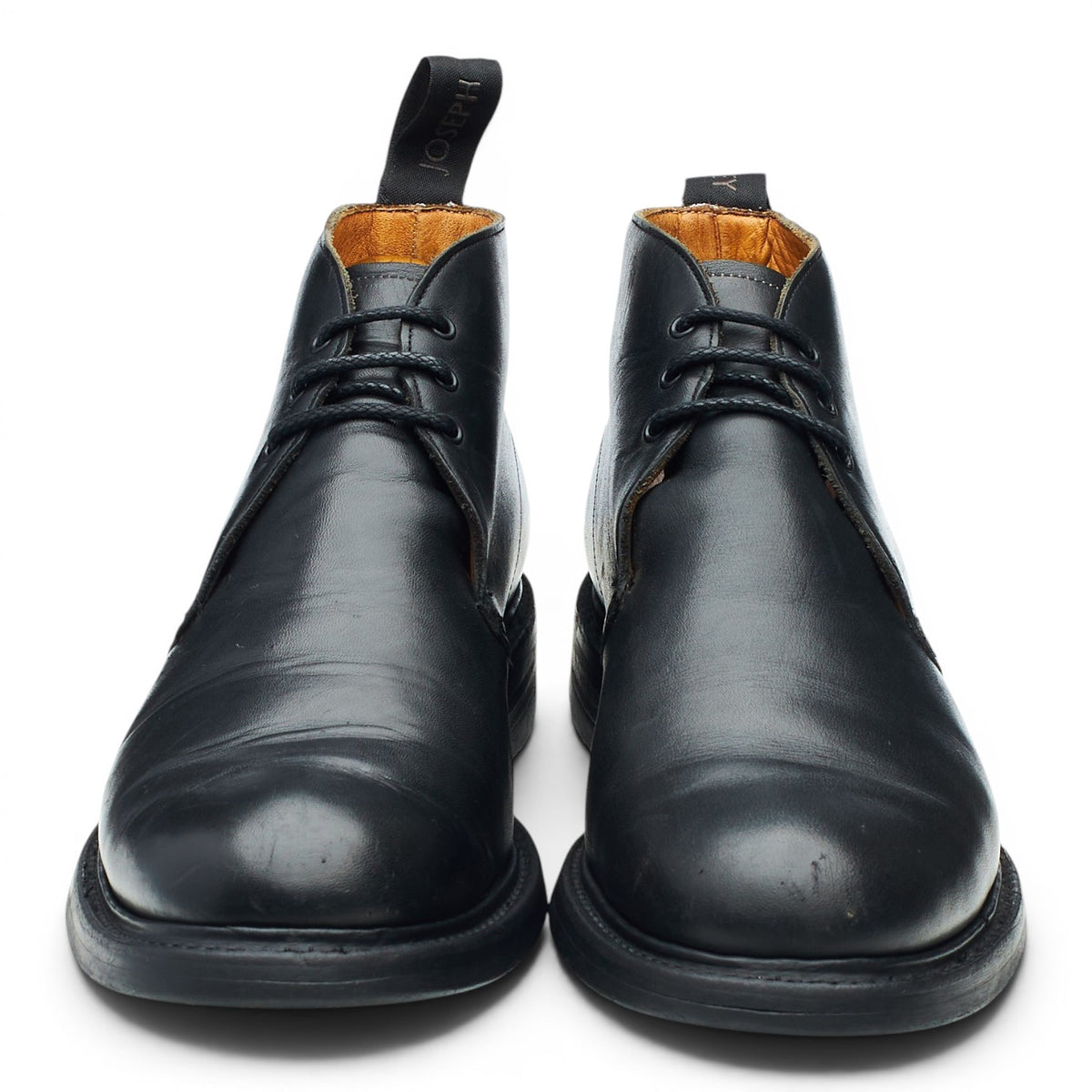 Women's Toast Black Leather Chukka Boots UK 7 D