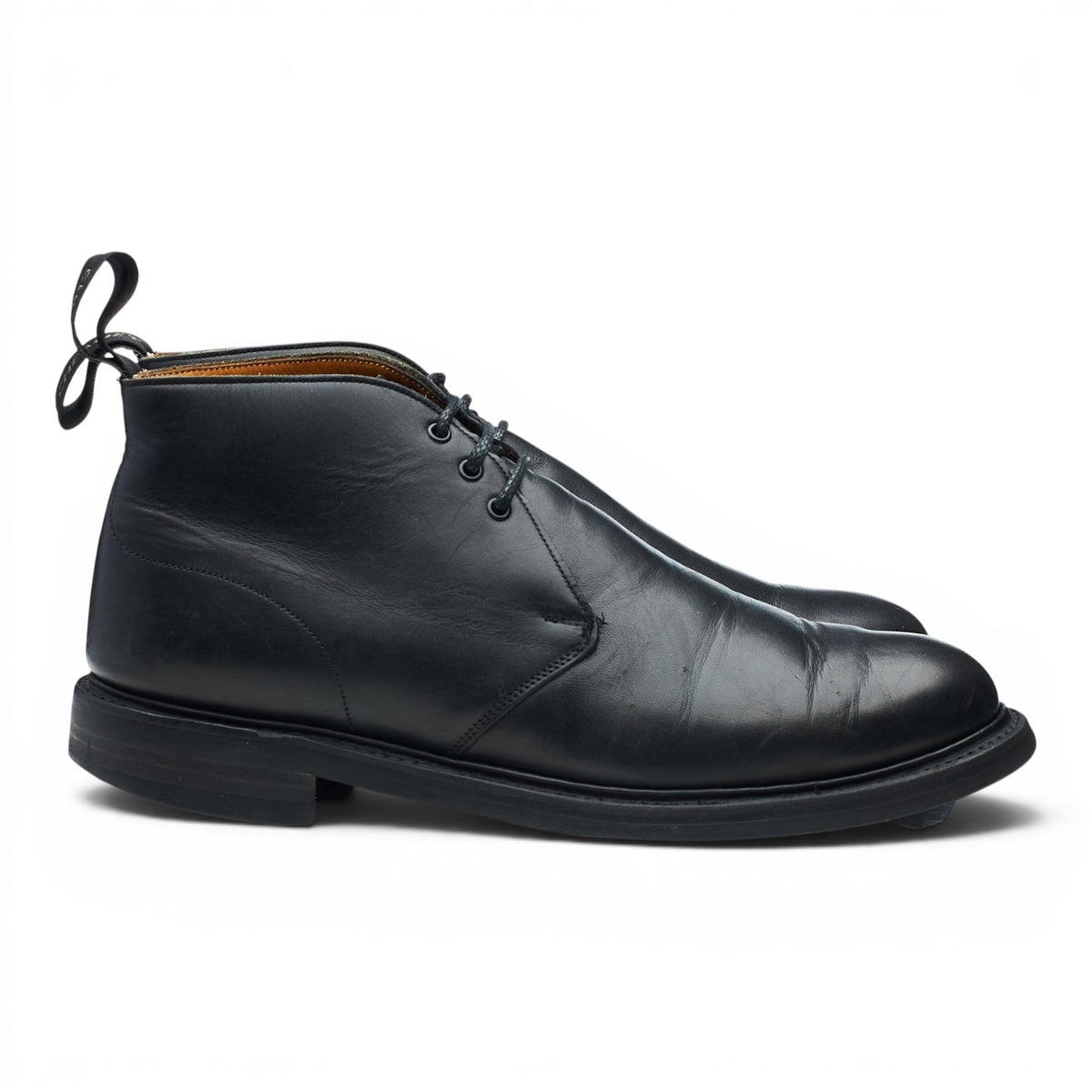 Women's Toast Black Leather Chukka Boots UK 7 D