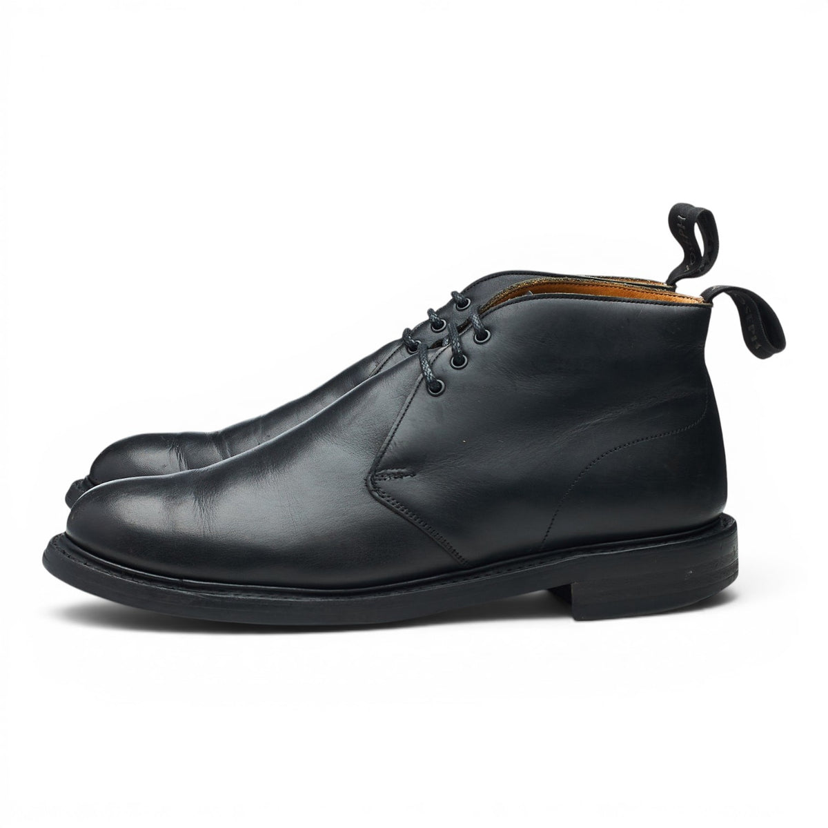 Women's Toast Black Leather Chukka Boots UK 7 D