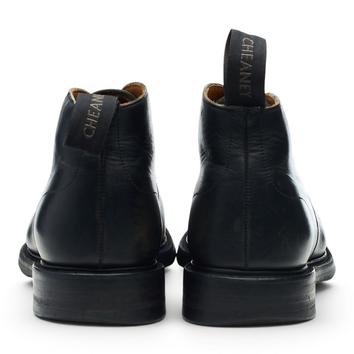 Women's Toast Black Leather Chukka Boots UK 7 D