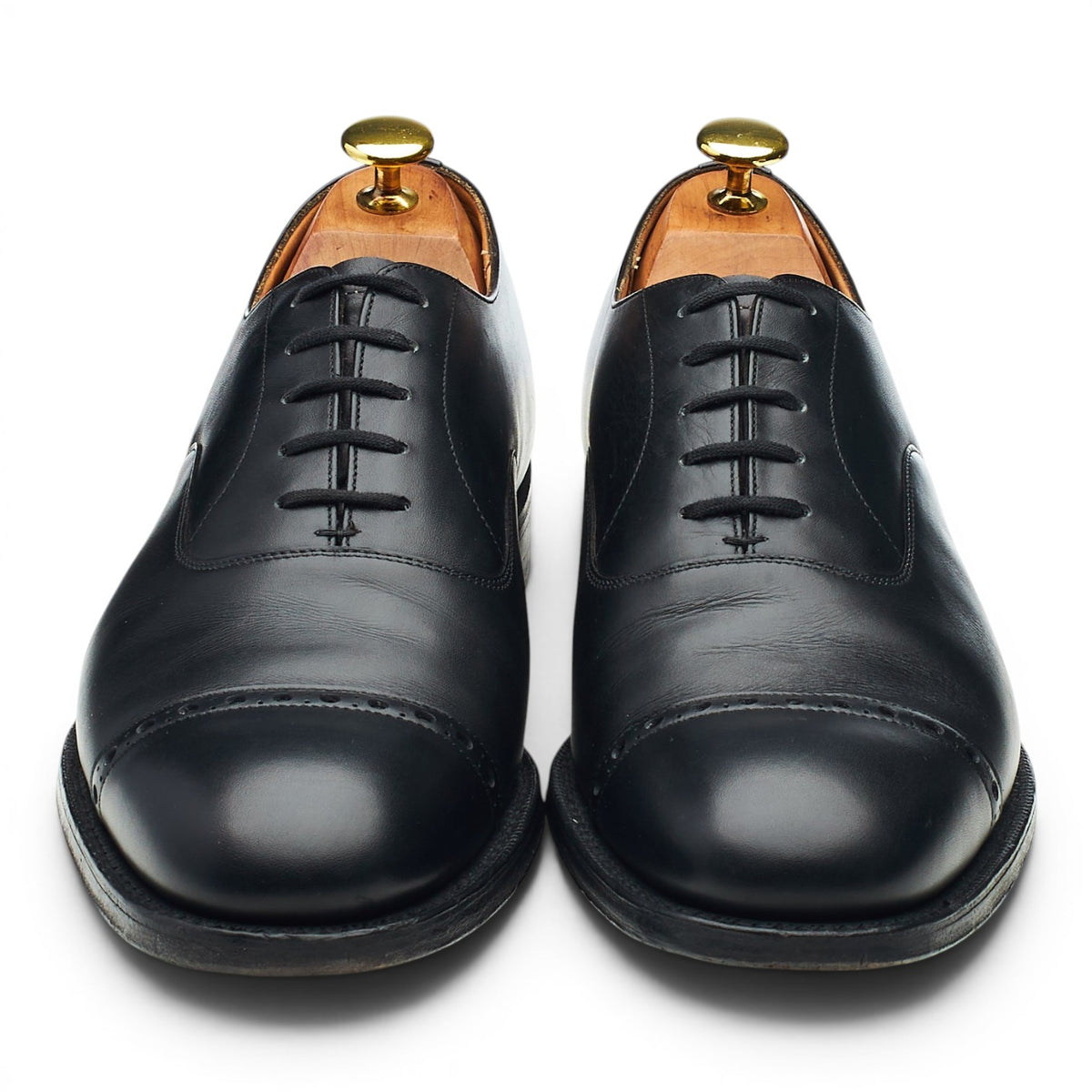 'Eskdale' Black Leather Oxford UK 8 F