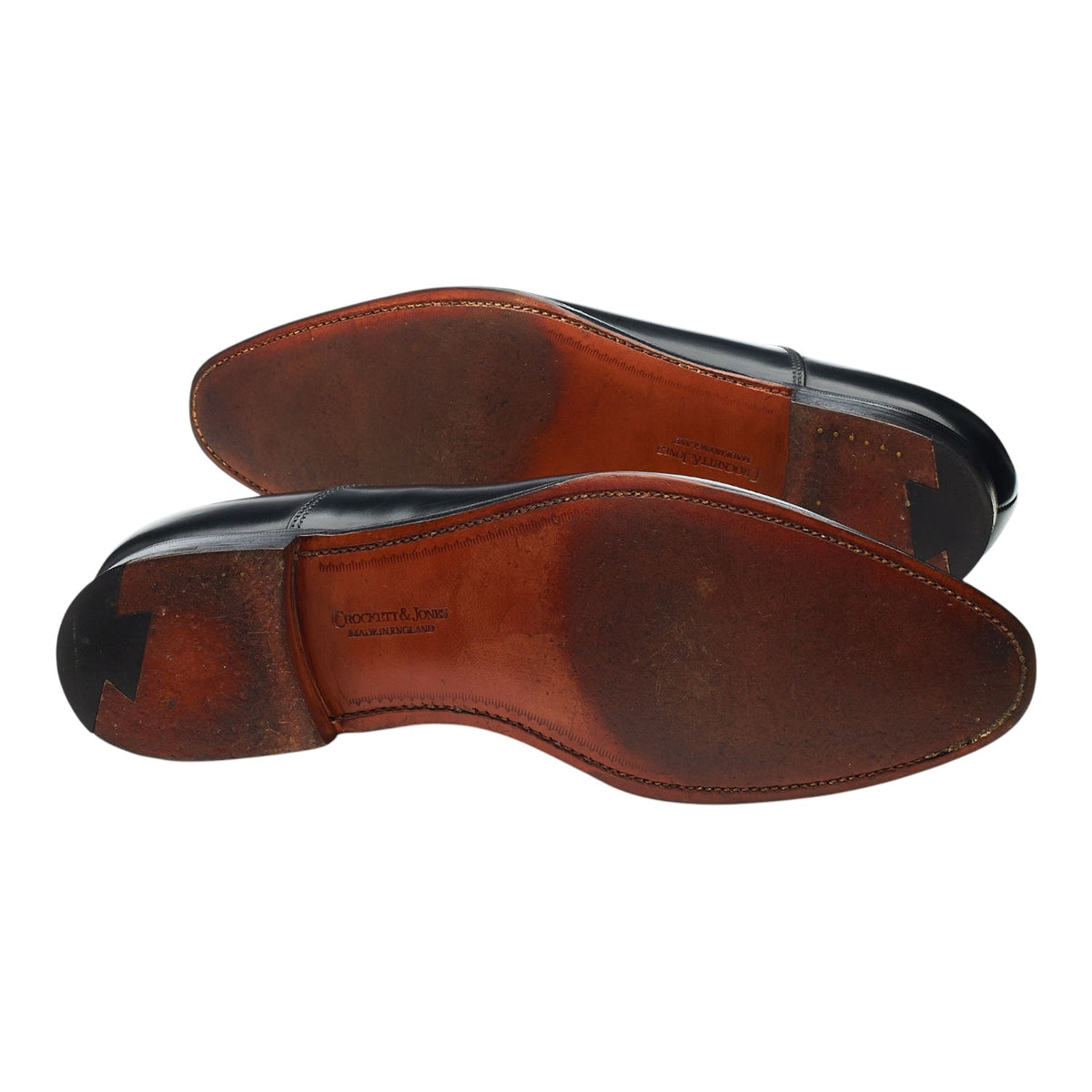 'Wembley' Black Leather Oxford UK 8.5 E