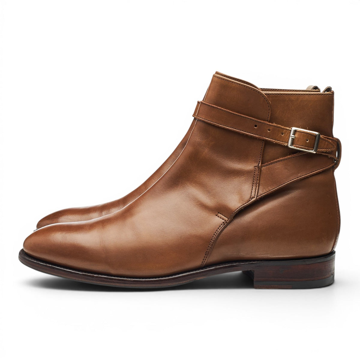 'Alex' Brown Leather Jodhpur Boots UK 9.5 F