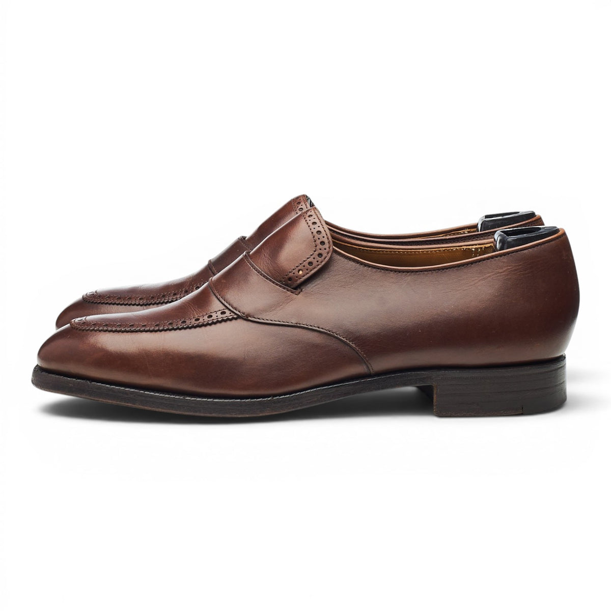 Brown Leather Loafers UK 6.5 E