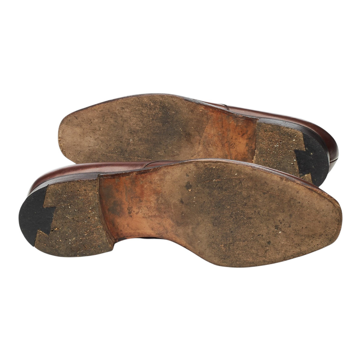 Brown Leather Loafers UK 6.5 E