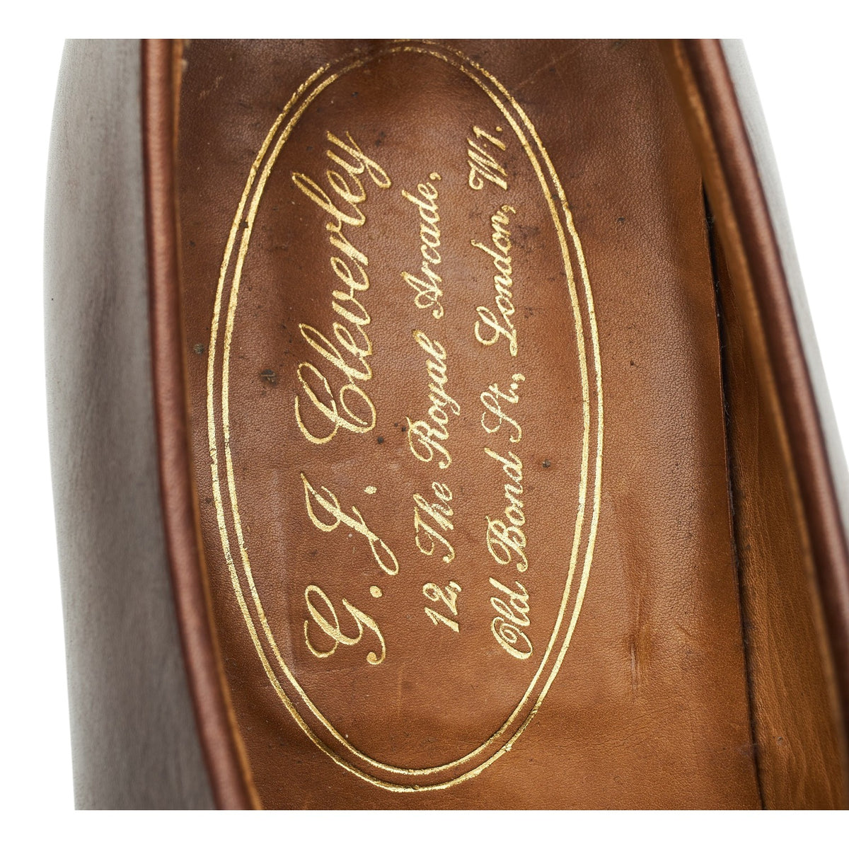 Brown Leather Loafers UK 6.5 E