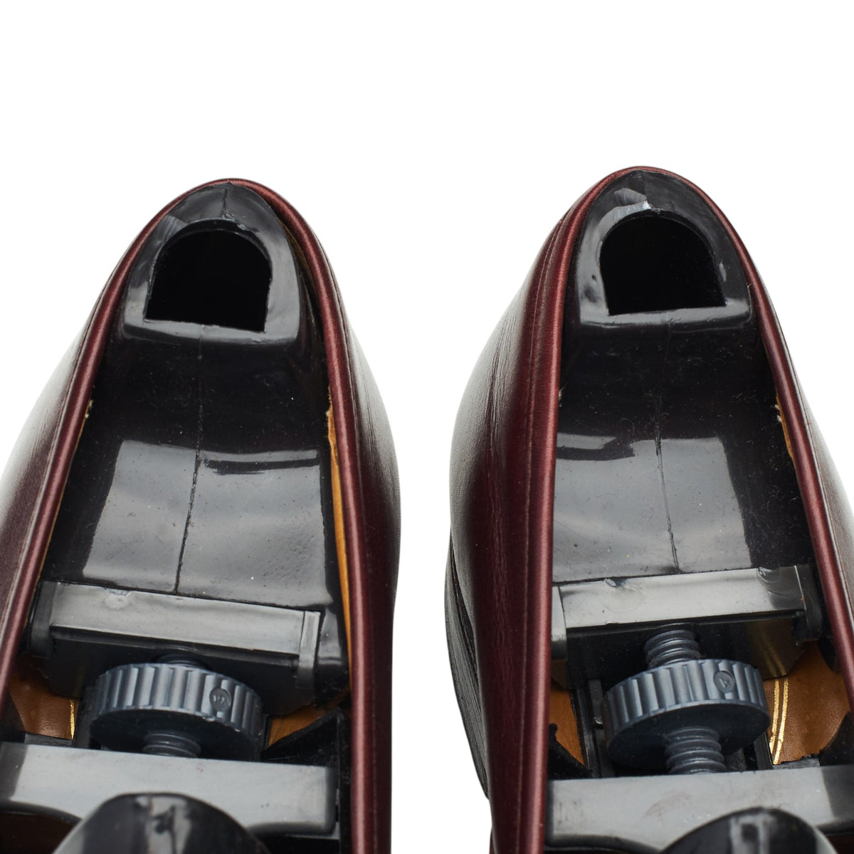 Burgundy Leather Loafers UK 6.5 E