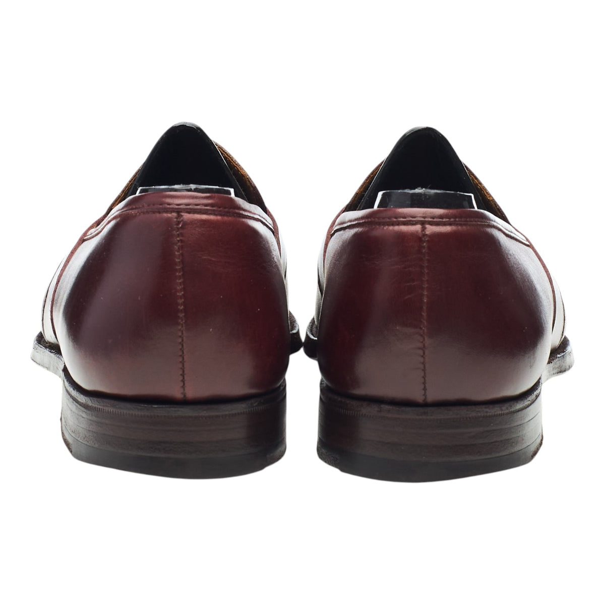 Burgundy Leather Loafers UK 6.5 E