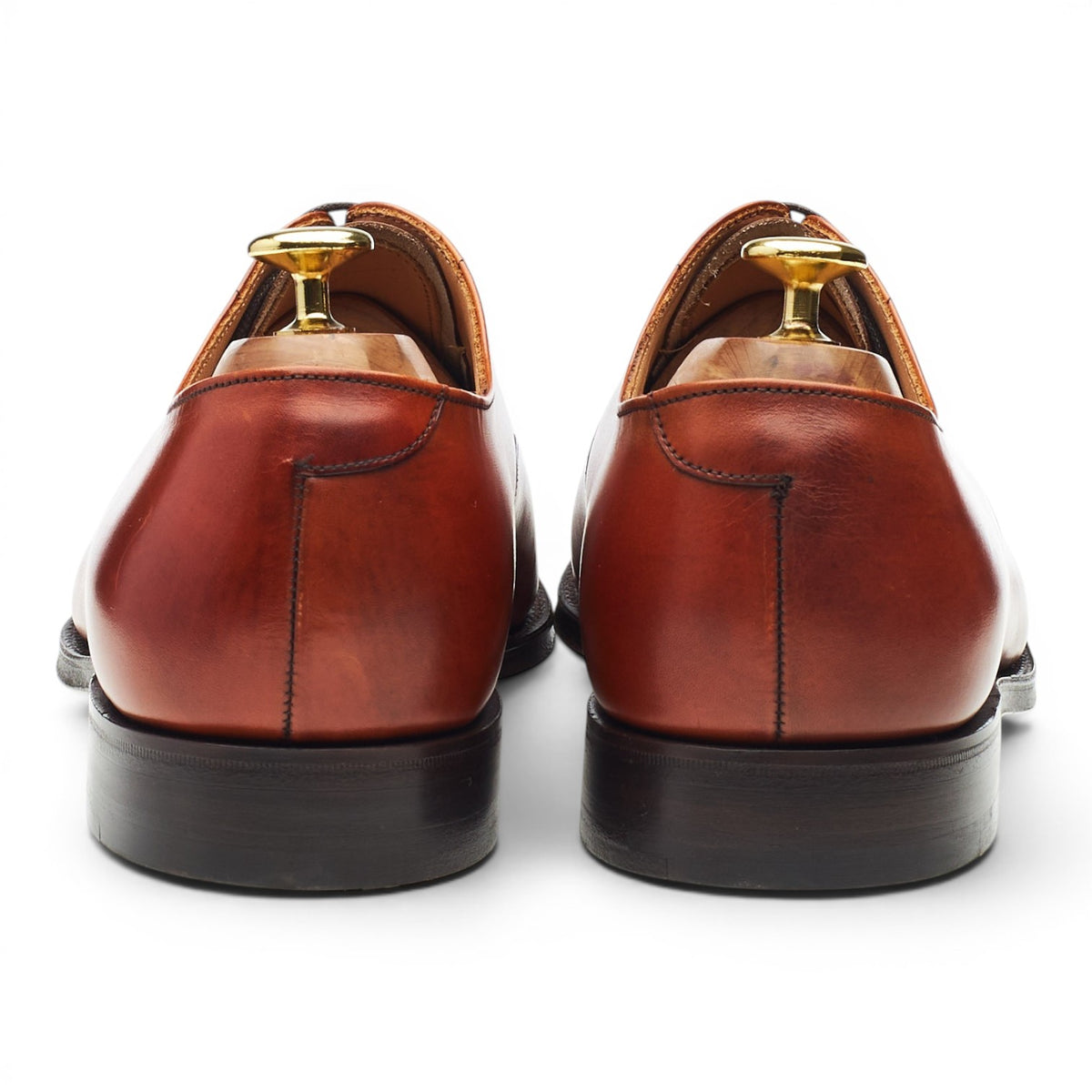 Shipton & Heneage 'Skye' Tan Brown Leather Oxford UK 8.5 F