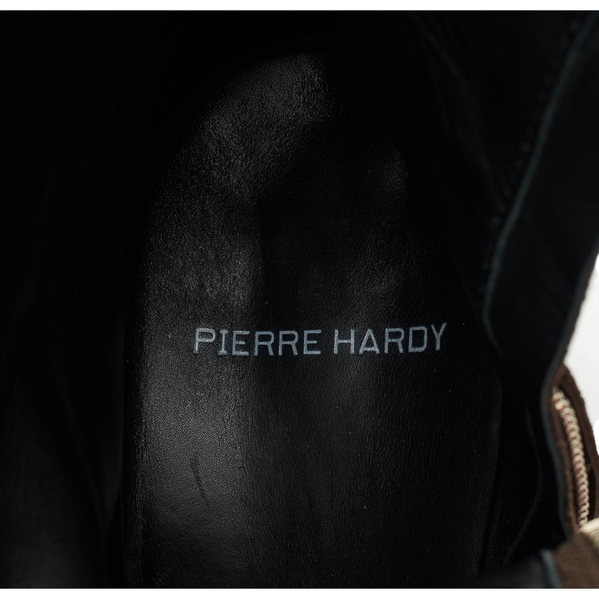 Dark Brown Suede Zip Up Boots UK 7 EU 41