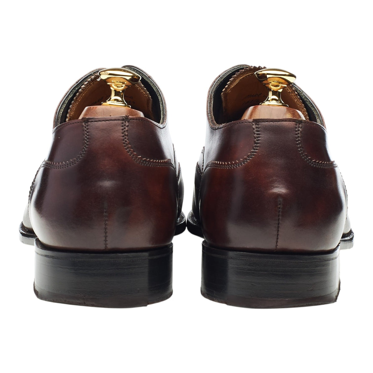 Imperial 'Knightsbridge' Brown Museum Leather Oxford Austerity Brogues UK 10 F