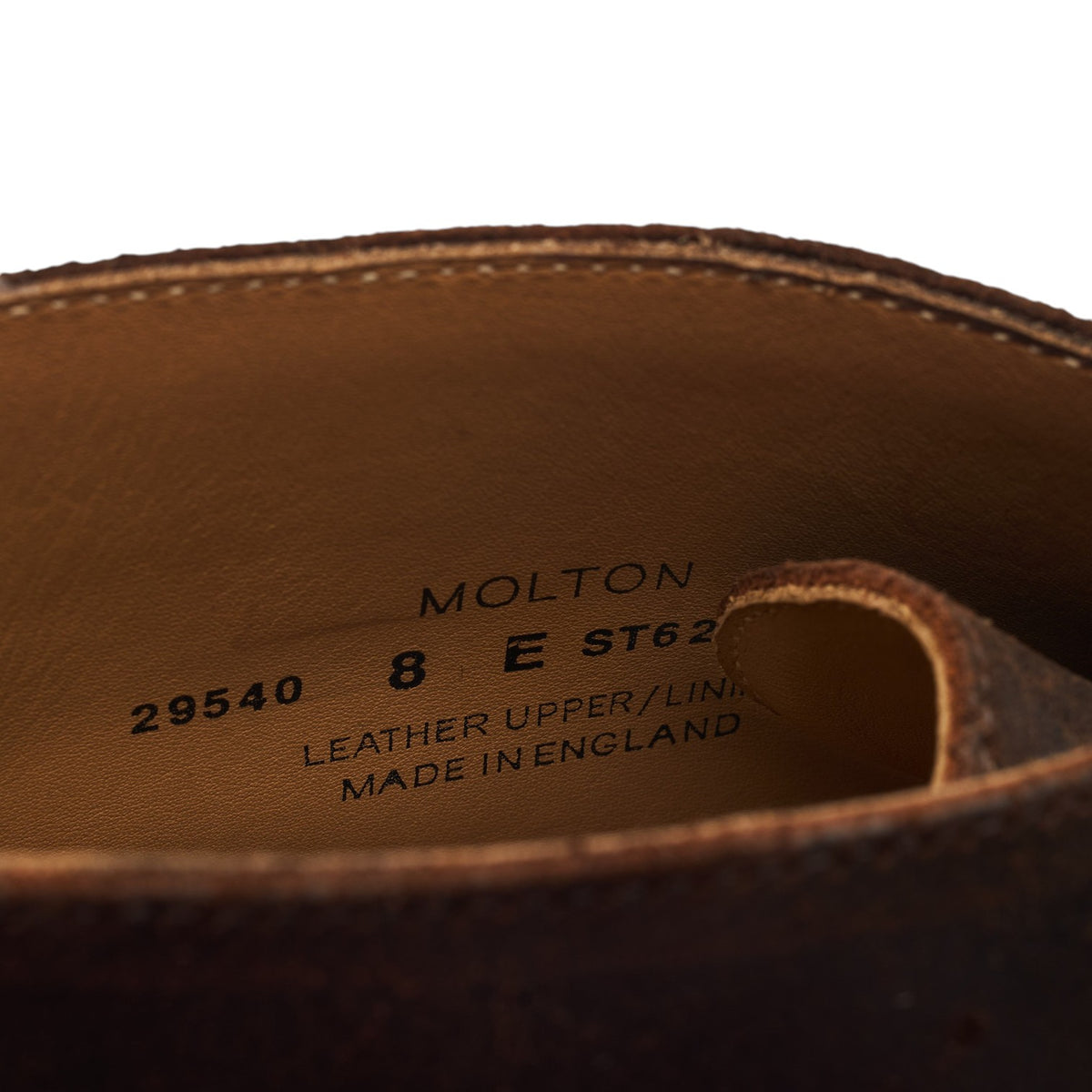 'Molton' Dark Brown Rough-Out Suede Chukka Boots UK 8 E