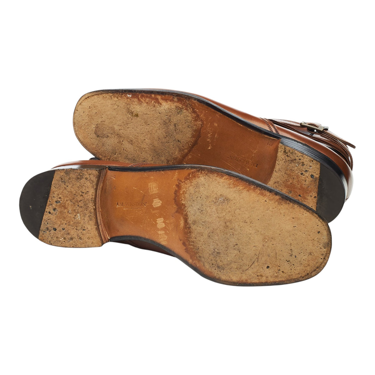 '722' Tan Brown Leather Jodhpur Boots 7.5 E UK 8