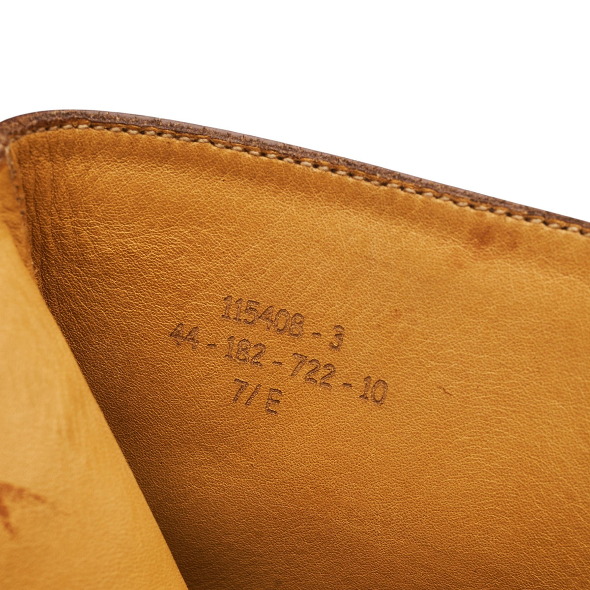 '722' Tan Brown Leather Jodhpur Boots 7.5 E UK 8