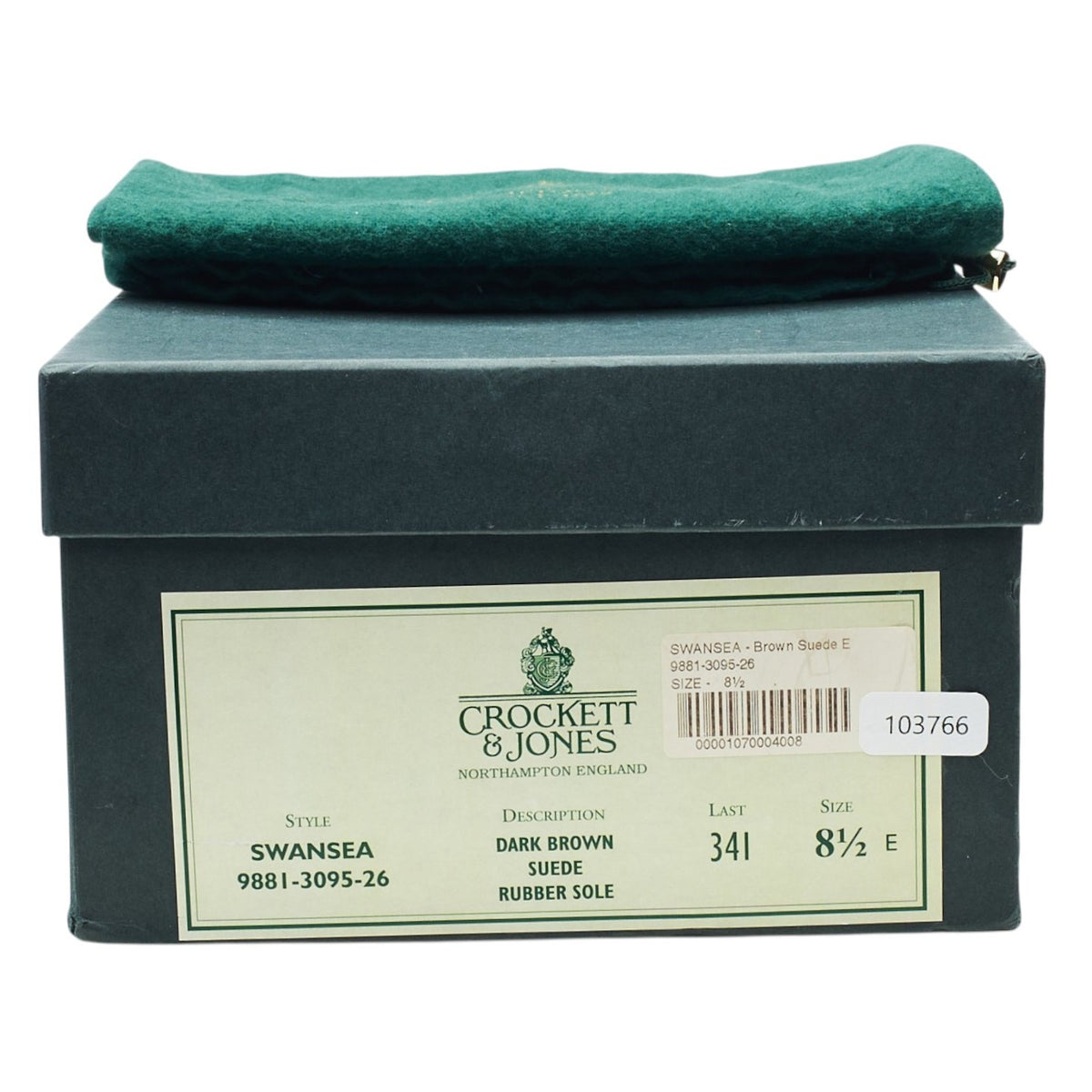 'Swansea' Dark Brown Suede Derby Brogues UK 8.5 E