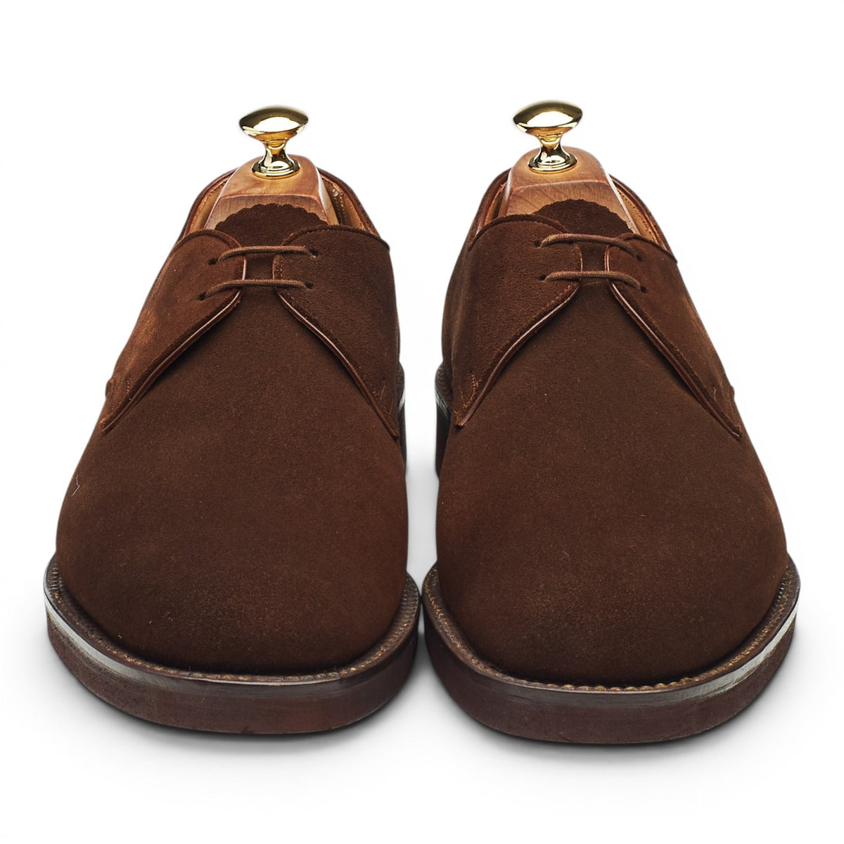 Wildsmith Dark Brown Suede Derby UK 10.5 D