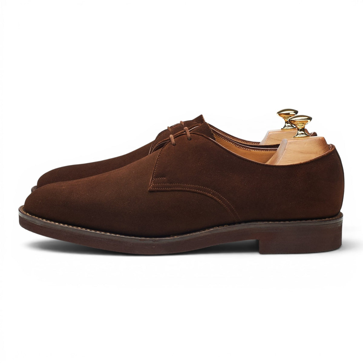Wildsmith Dark Brown Suede Derby UK 10.5 D