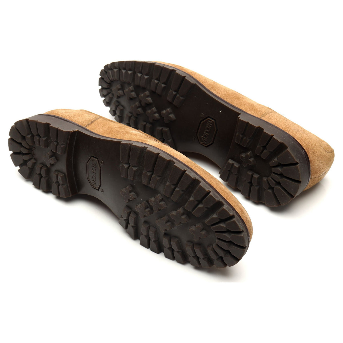 &#39;M0232&#39; Sand Brown Suede Derby UK 8 US 9