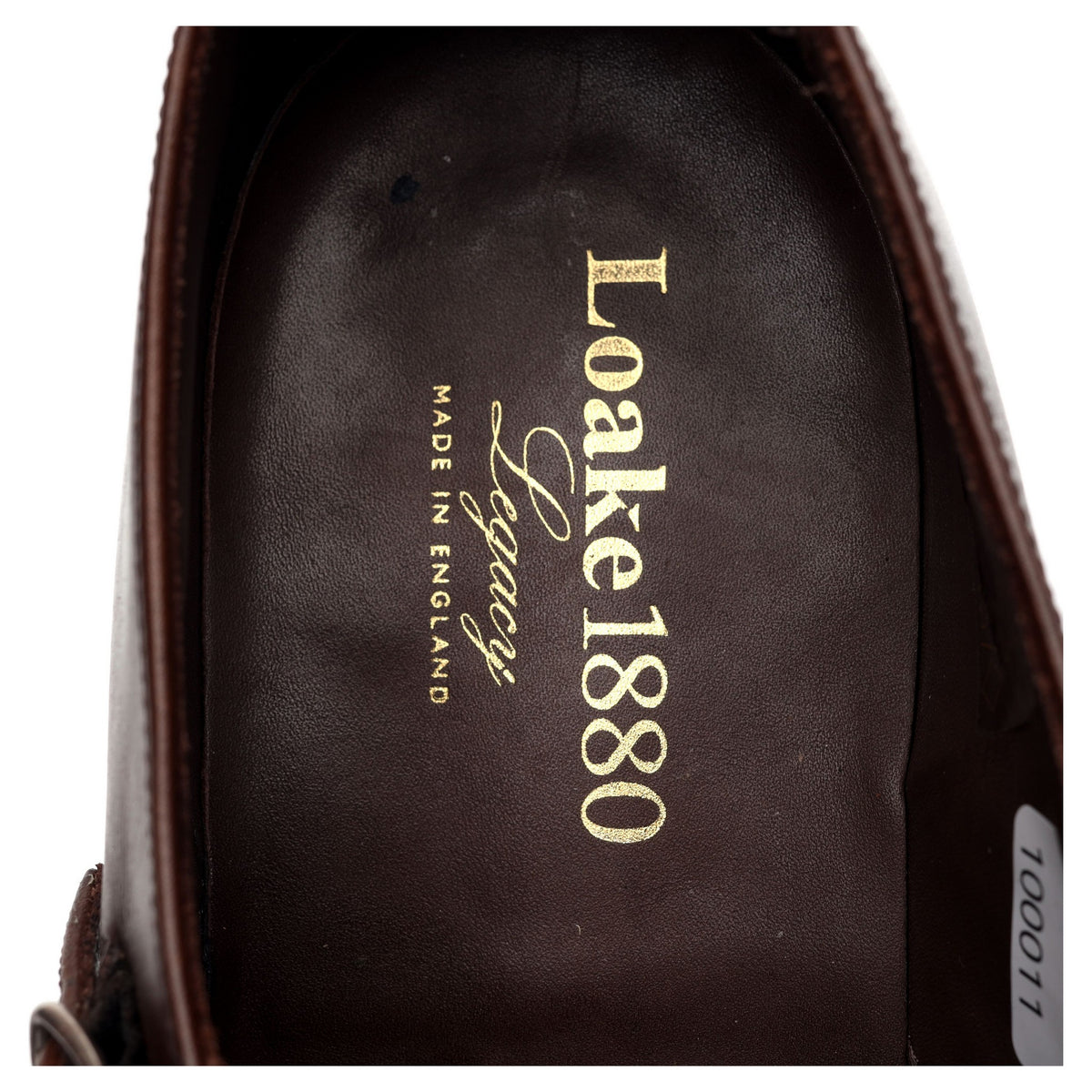1880 Legacy &#39;Wensum&#39; Dark Brown Leather Double Monk Strap UK 10 F