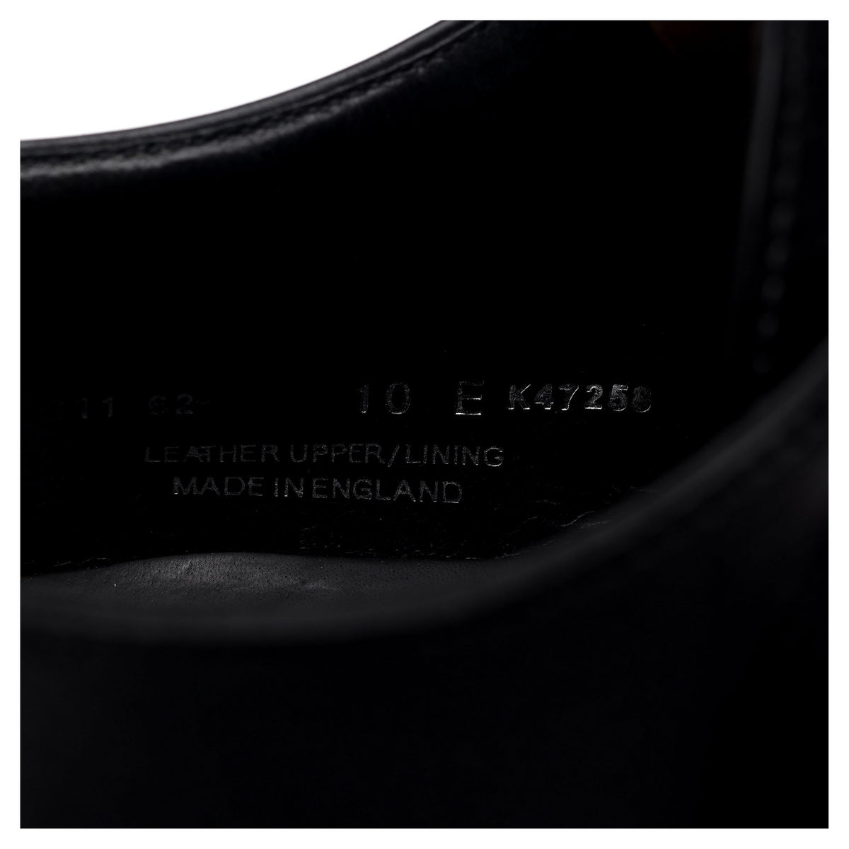 Richard James Black Grain Leather Double Monk Strap UK 10 E