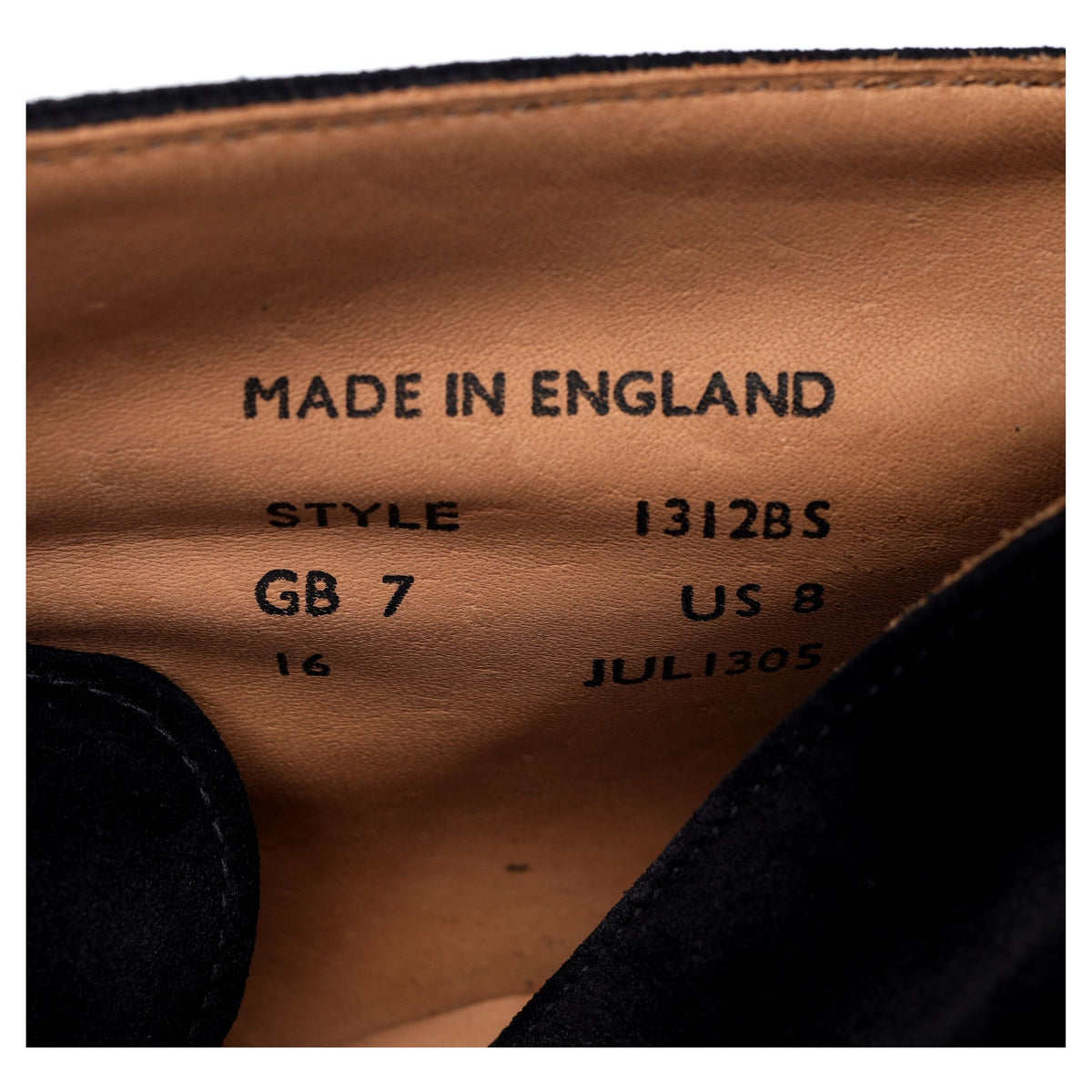 Black Suede Chukka Boots UK 7