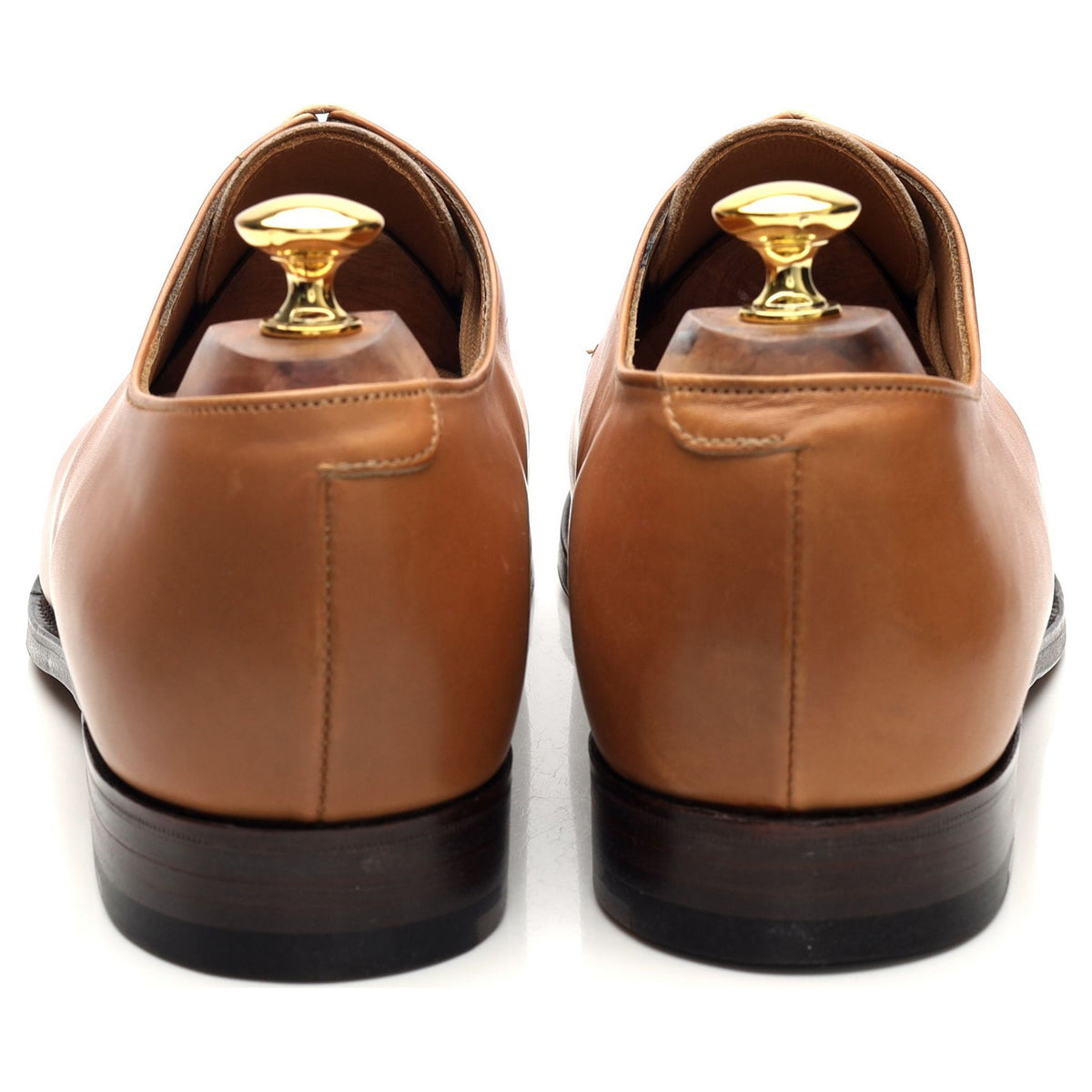Tan Brown Leather Derby UK 11