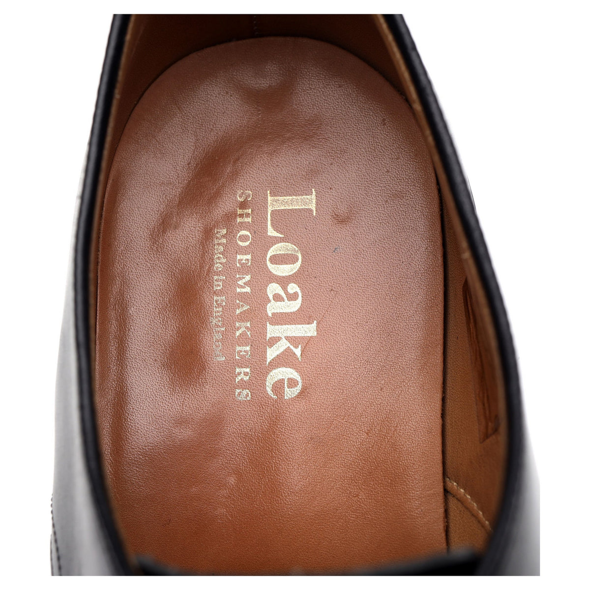 &#39;Gable&#39; Black Leather Derby UK 8.5 G