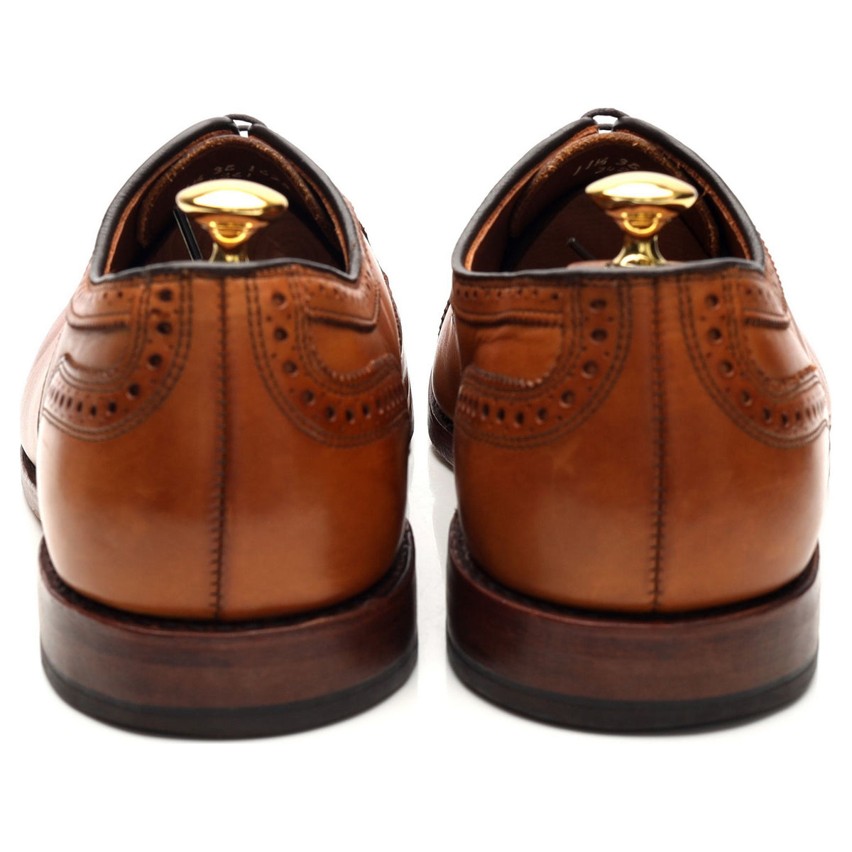 &#39;Strand&#39; Tan Brown Oxford Brogues UK 11 US 11.5 EEE