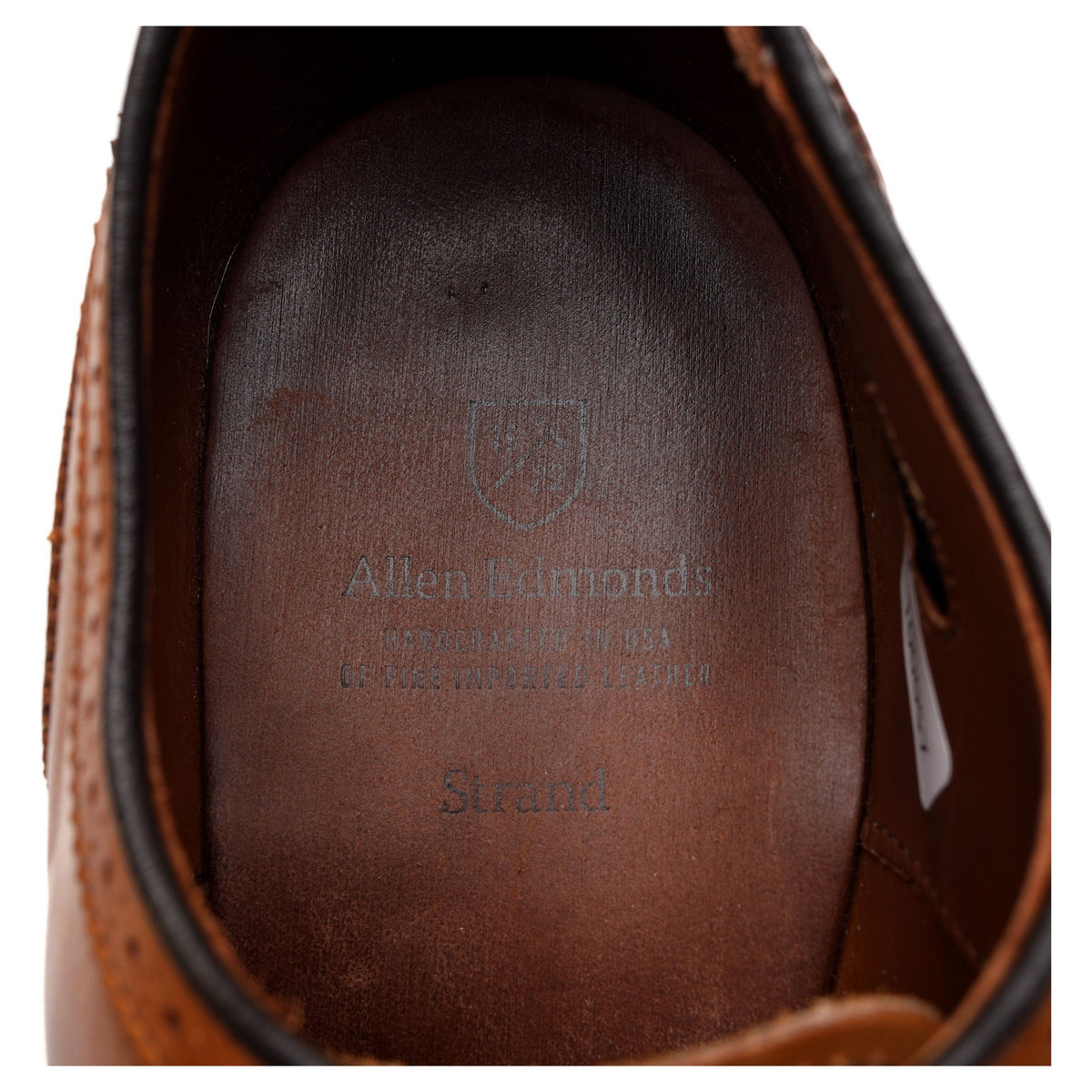 &#39;Strand&#39; Tan Brown Oxford Brogues UK 11 US 11.5 EEE