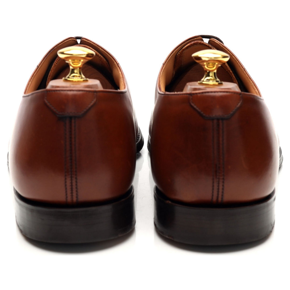 &#39;Westerham&#39; Tan Brown Leather Oxford UK 10 G