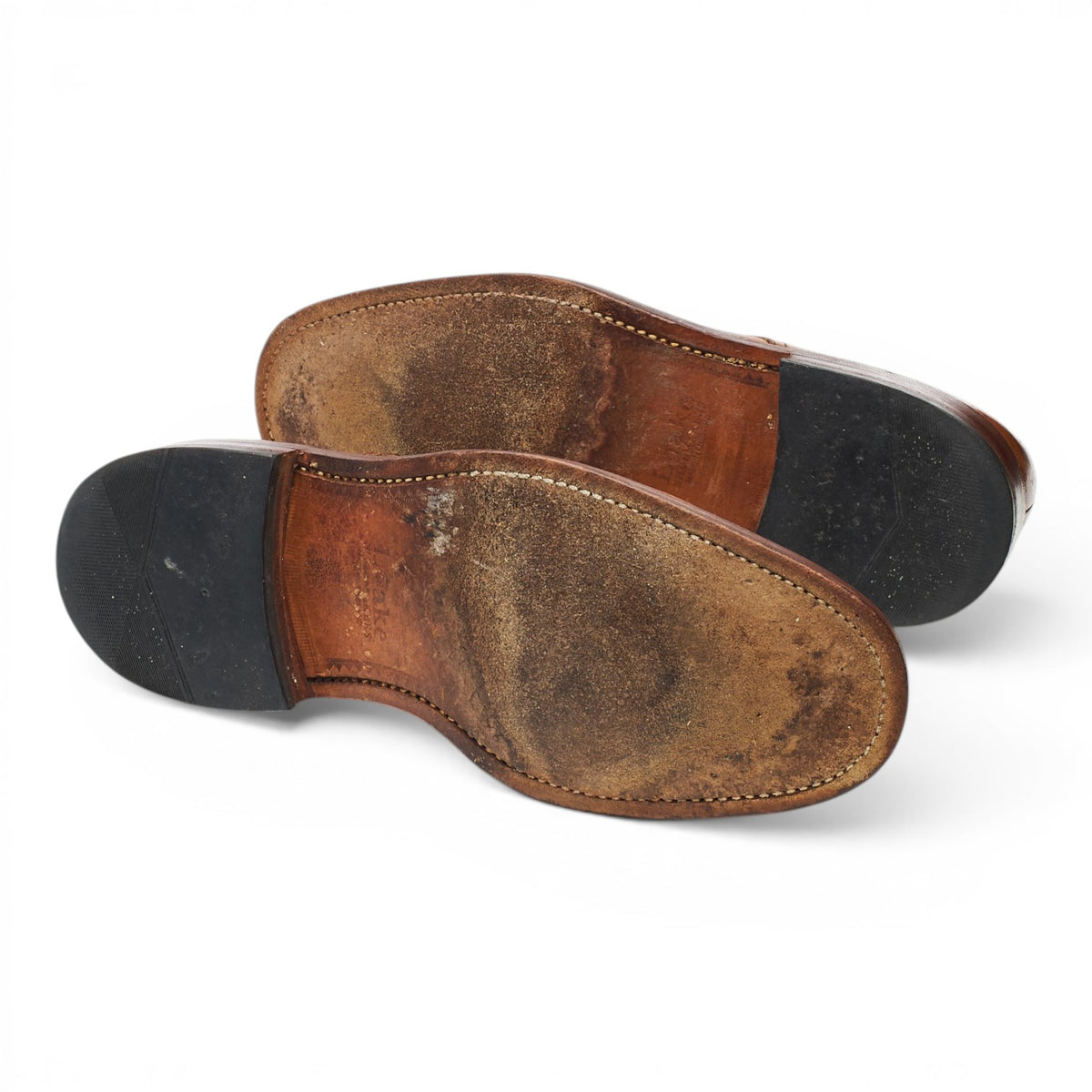 'Goodwood 2' Tan Brown Grain Leather UK 8.5 F
