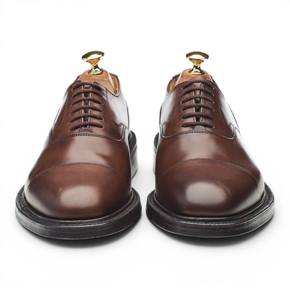 'Lancaster' Brown Leather Oxford UK 6 G