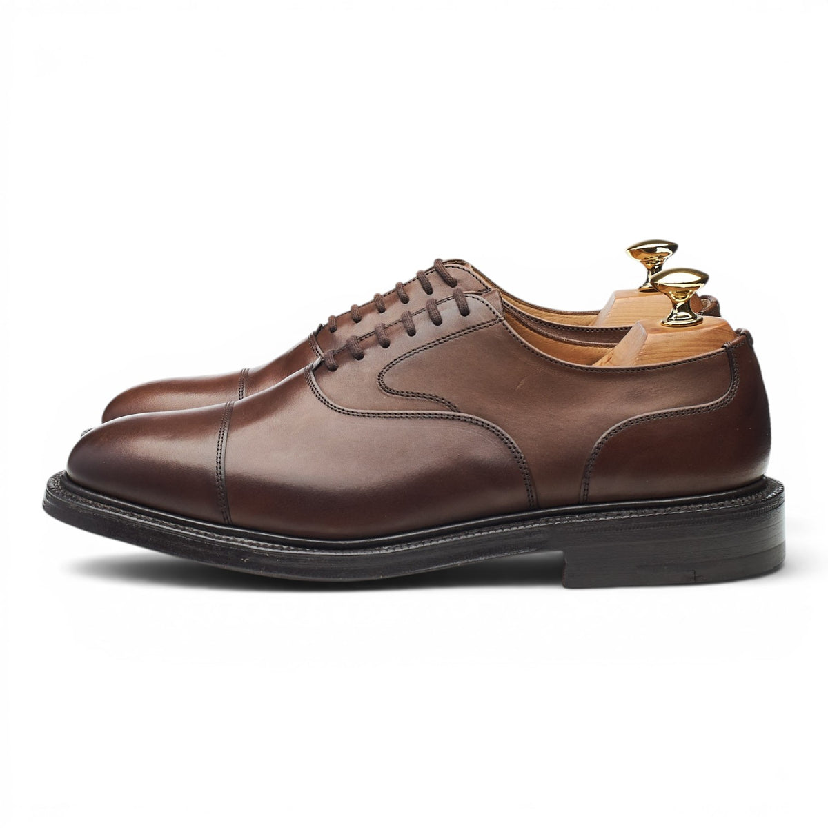'Lancaster' Brown Leather Oxford UK 6 G