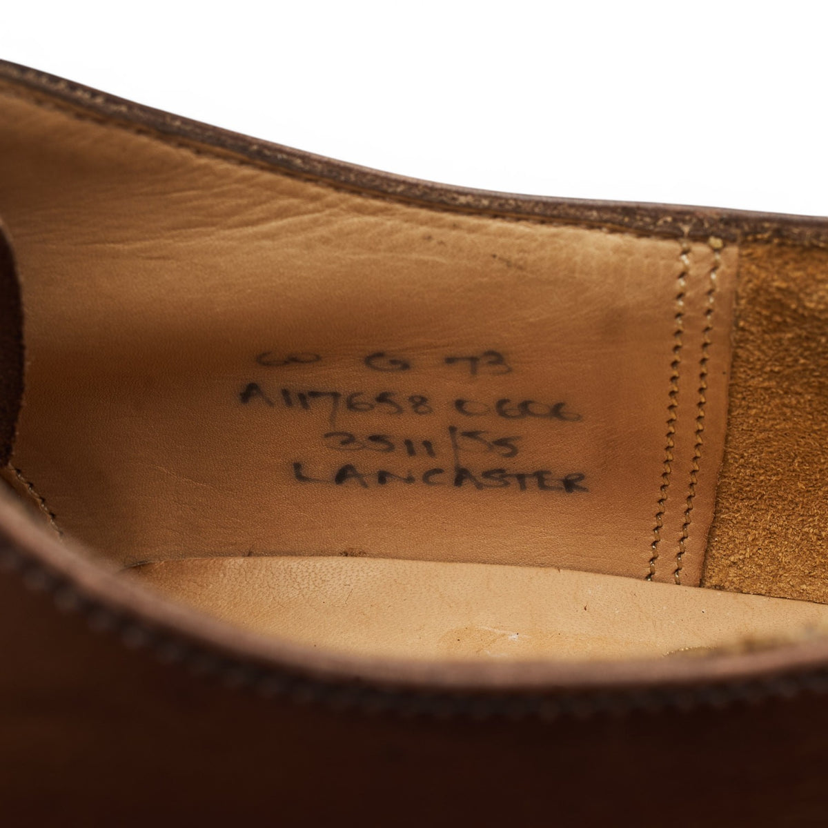 'Lancaster' Brown Leather Oxford UK 6 G