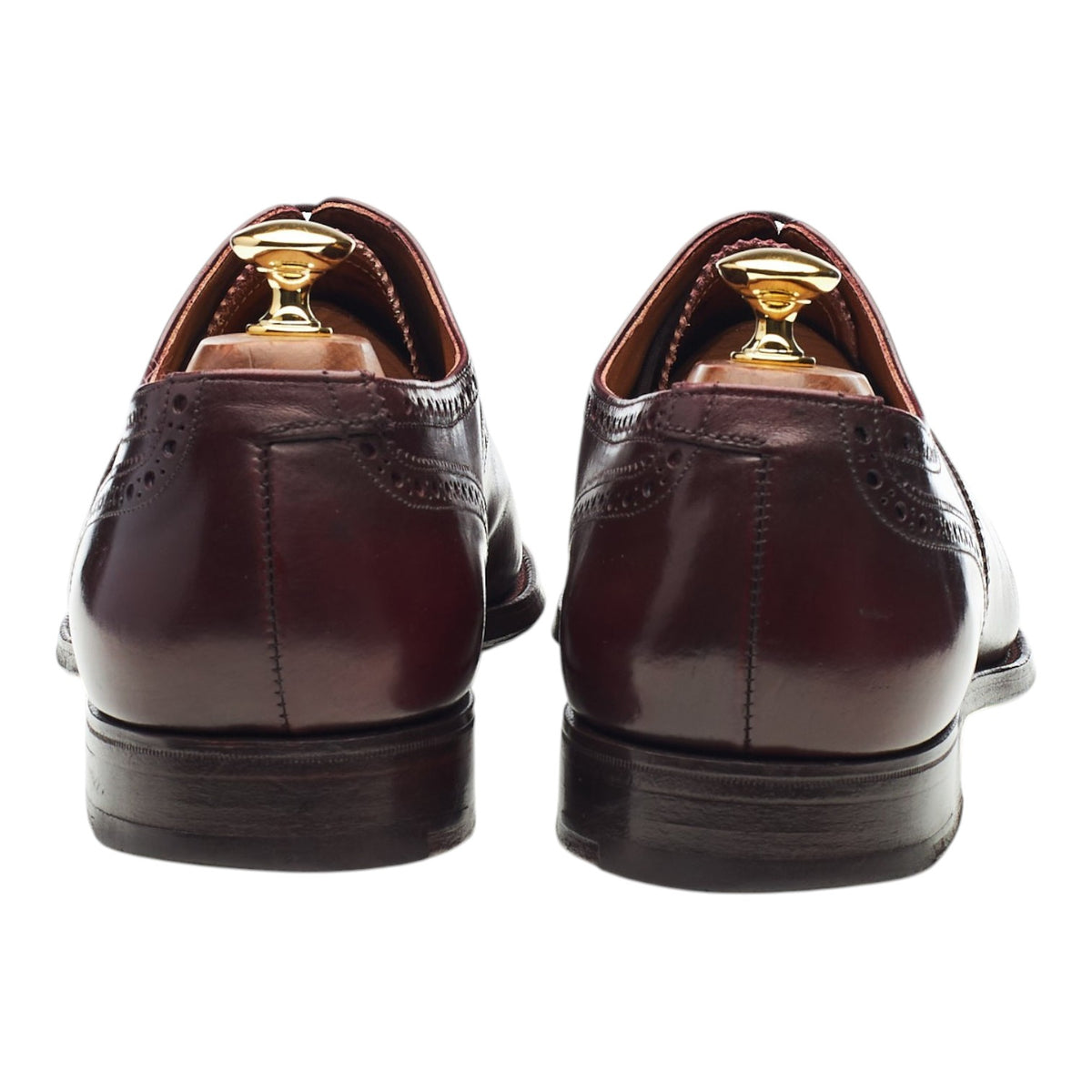 Gordon Scott 'Plymouth' Brown Leather Oxford Brogues UK 10 F