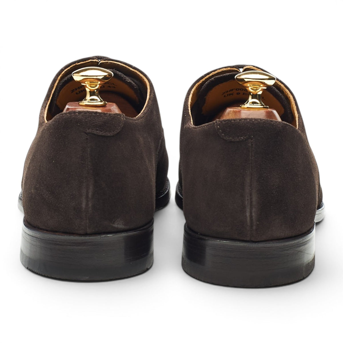 Dark Brown Suede Oxford Brogues UK 9 F