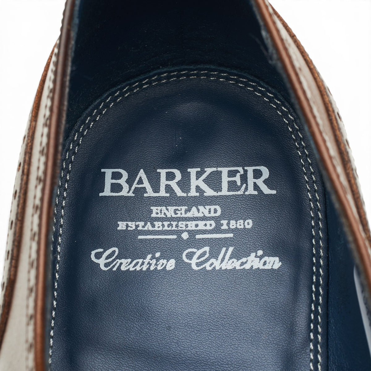 'Johnny' Dark Brown Leather Oxford Brogues UK 12 F