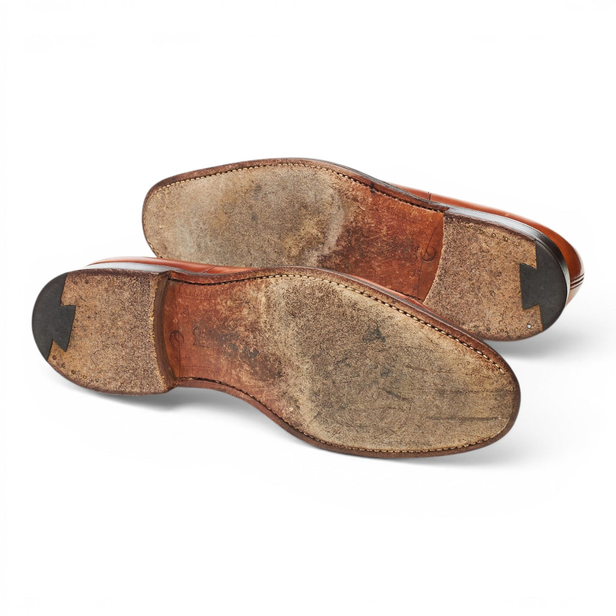 'Consul' Tan Brown Leather Oxford UK 7 F