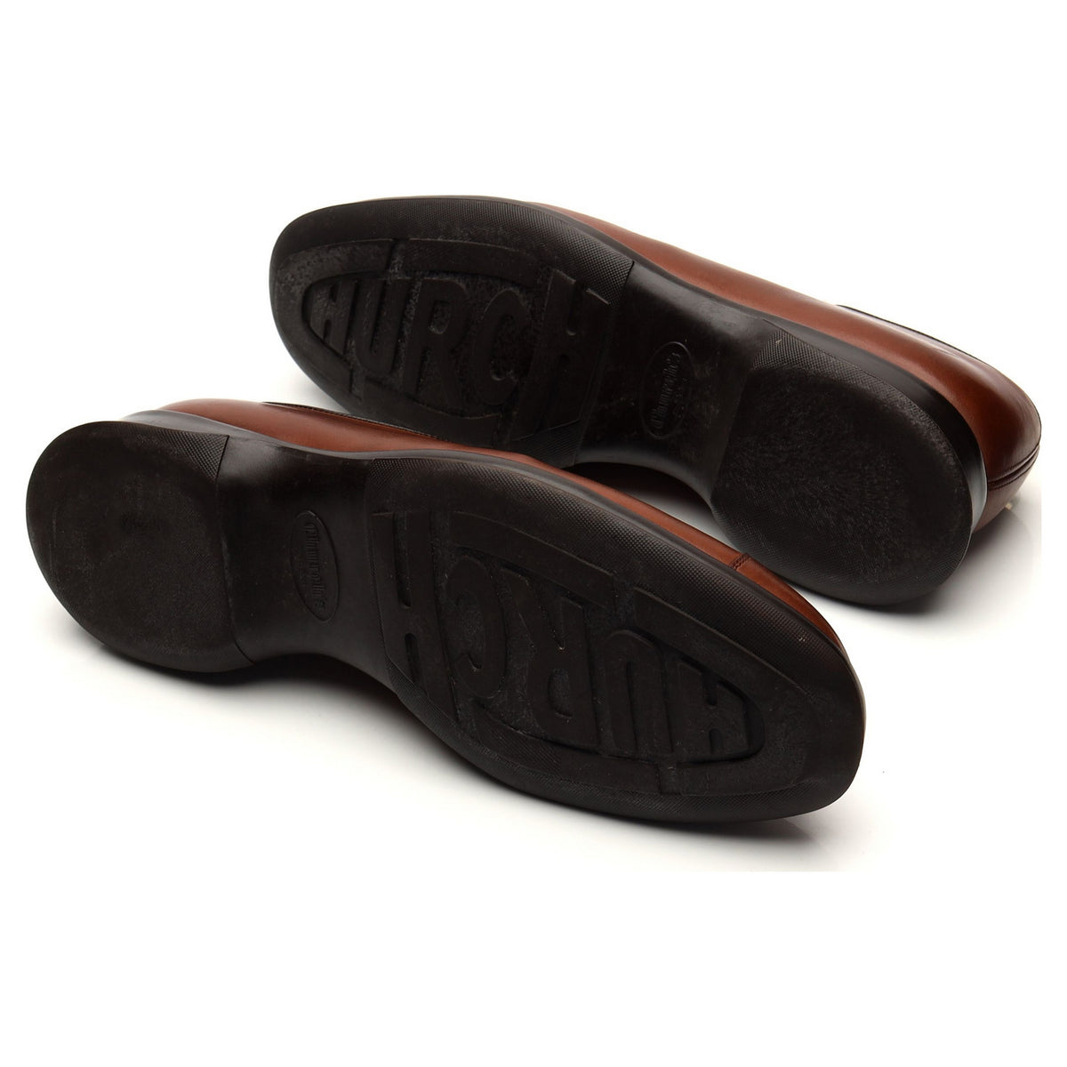 &#39;Epsom&#39; Tan Brown Leather Sneakers UK 7 F